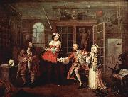 William Hogarth The Inspection oil on canvas